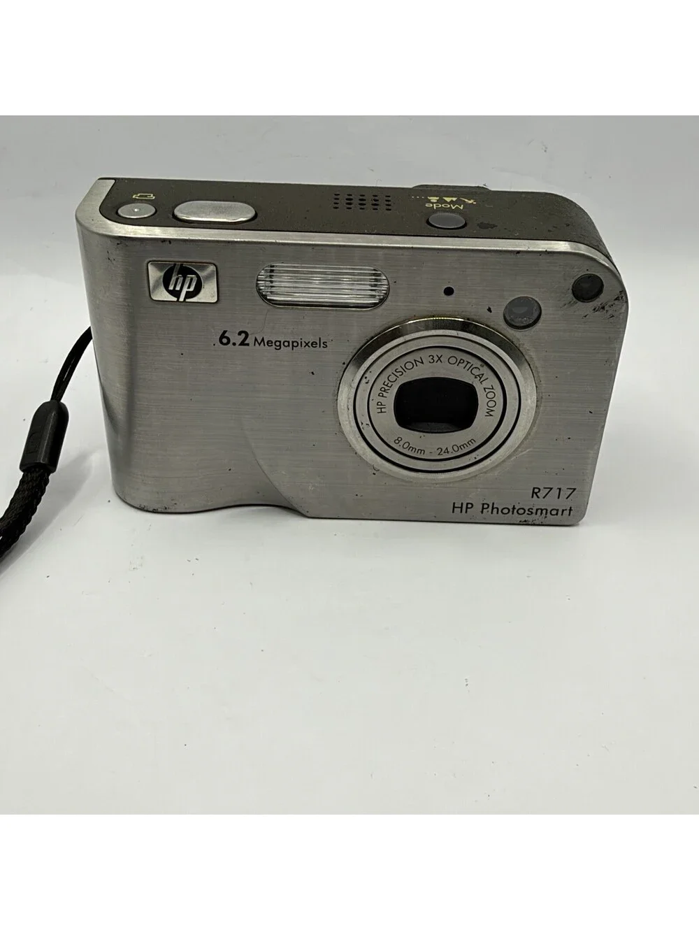 HP Photosmart R717 6.2MP Digital Camera Bundle Dock Case SD Card Charger‎ Tested